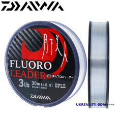 Флюорокарбон Daiwa Gekkabijin Fluoro Leader #1,0 диаметр 0,165мм размотка 30м прозрачный